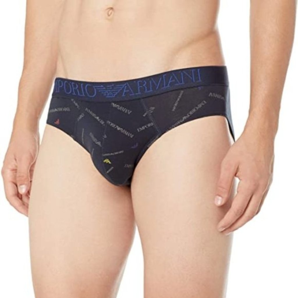 Emporio Armani Logo Maniac Brief Logo Underwear